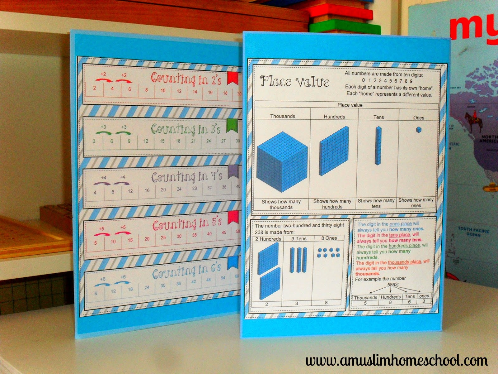 counting and place value mini office