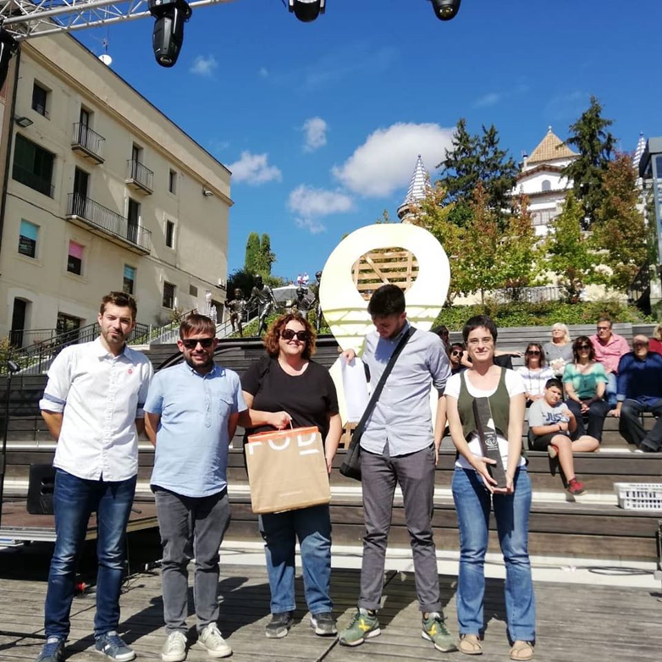 Guanyadora del concurs del VIII Dia Cuina en la categoria de cuina tradicional