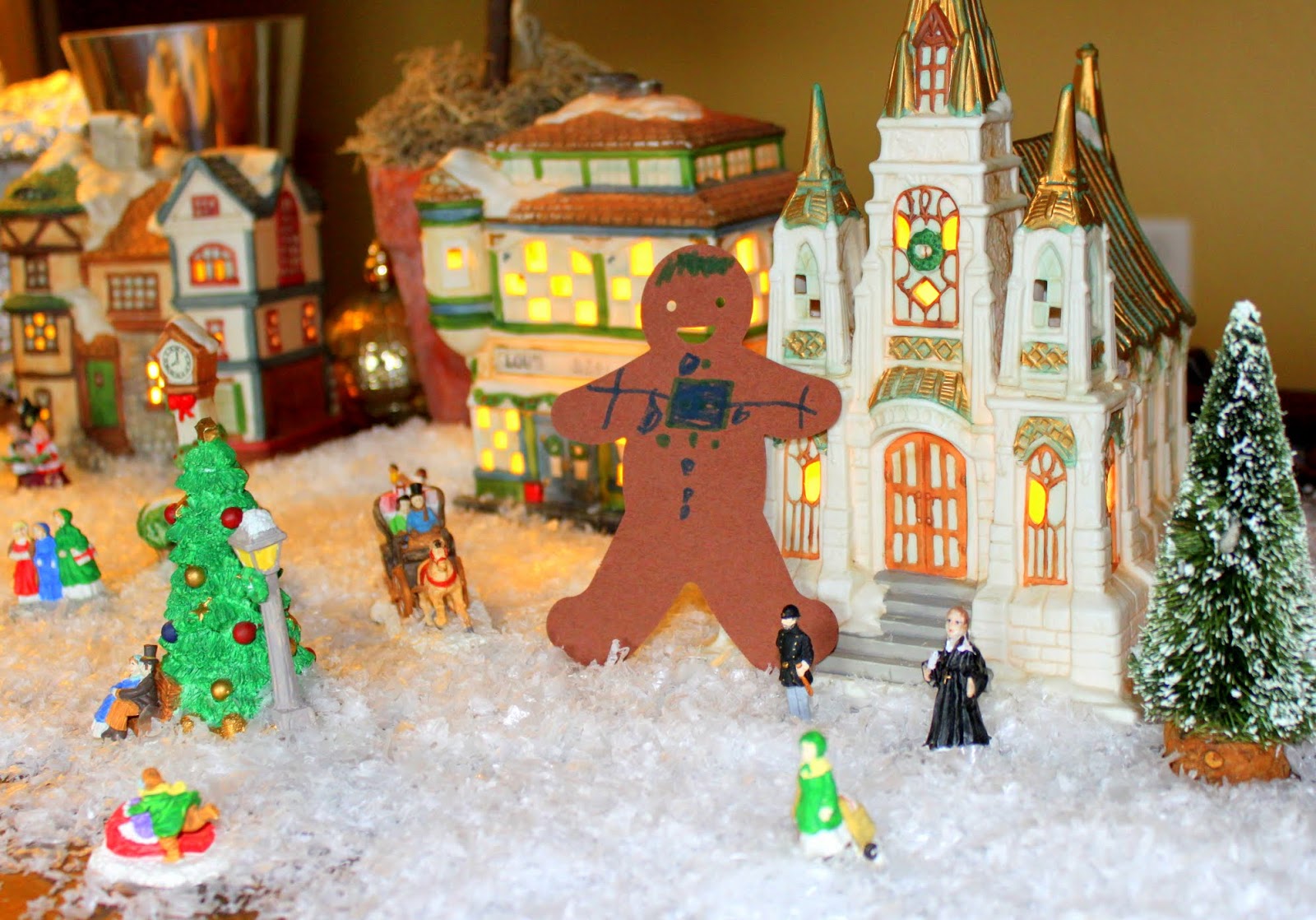 Crafty Sisters: Gingerbread Man Visit