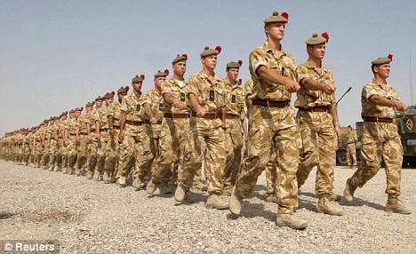 British Army Troops