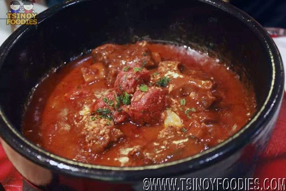 garlik oxtail chorizo stew