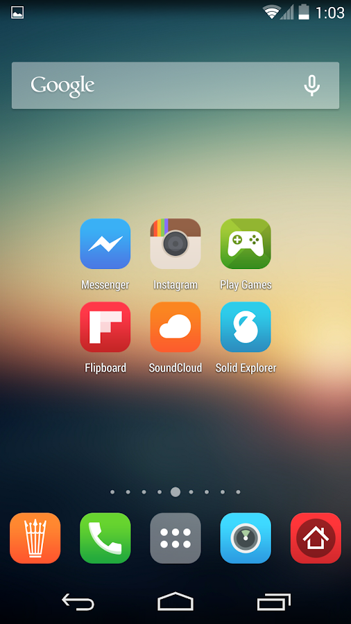 Pop UI (Go Apex Nova theme) v1.0 androidpit