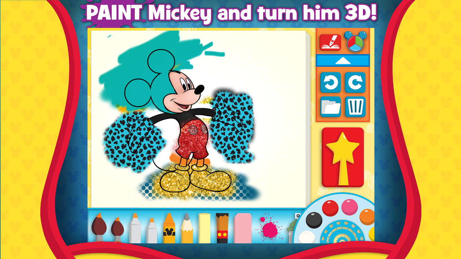 free download Mickey's Paint and Play! APK v1.00.00 android full pro mediafire qvga tablet armv6 apps themes games application