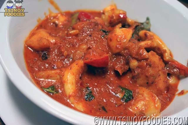 red curry chicken