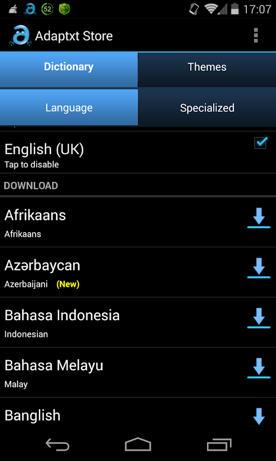 Adaptxt Keyboard v3.0 APK android