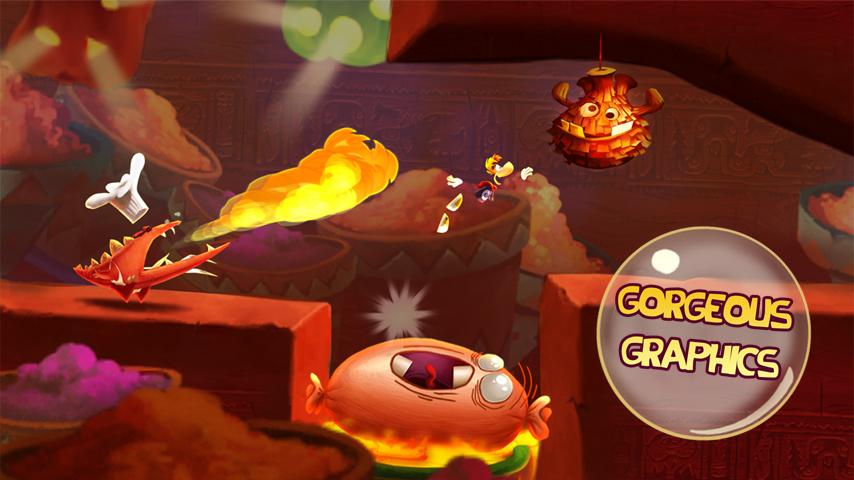 Rayman Fiesta Run v1.1.0 APK free