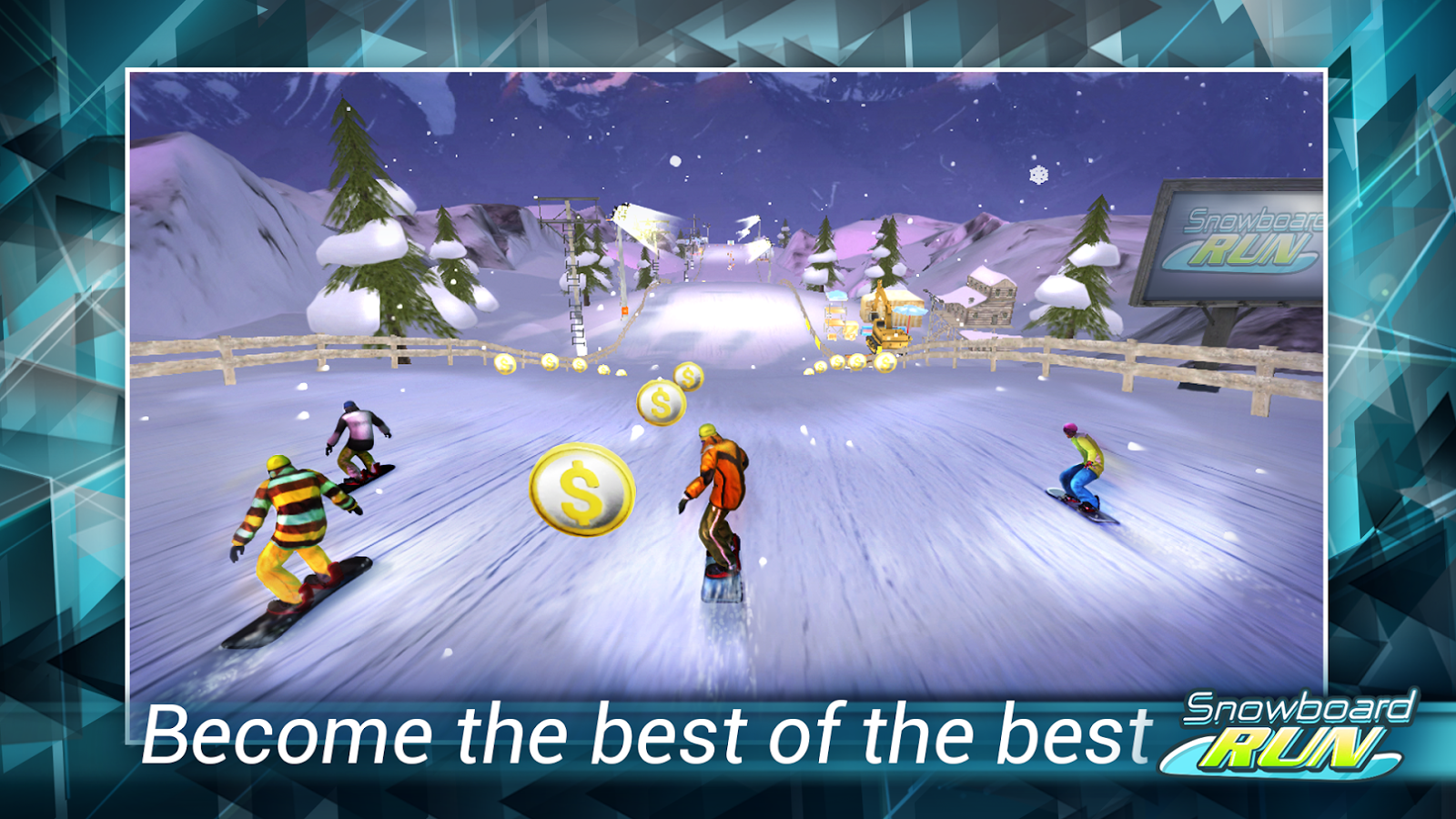 Snowboard Run v1.5 [Mod Money] APK apkmania