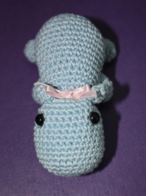 HAPPYAMIGURUMI: Cute Amigurumi HIPPO