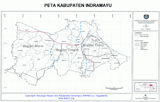 Peta Kota Indramayu