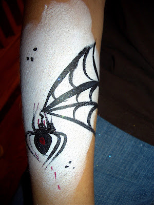 black widow spider tattoo. lack widow spider tattoo.