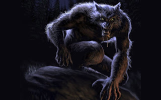 Hory a les - Strnka 15 Black+Werewolf+In+The+Forest