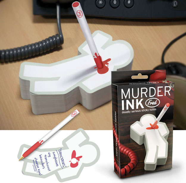 MURDER INK Notepad by Fred
