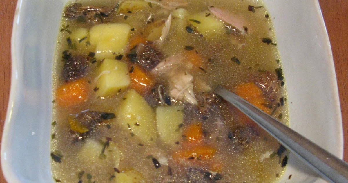 Nico's Eats Chickentarragon soup