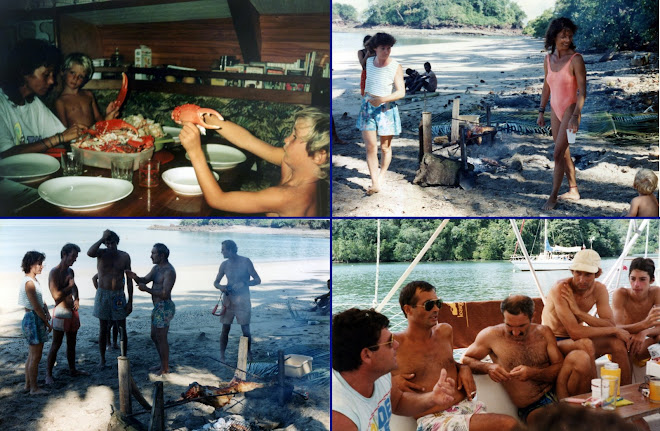 Repas à bord de nos voiliers ou sur la plage