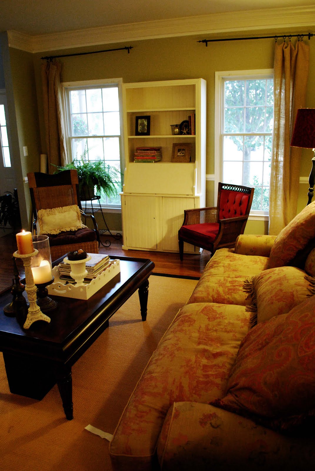 Mrs. Jones Rearranging Furniture