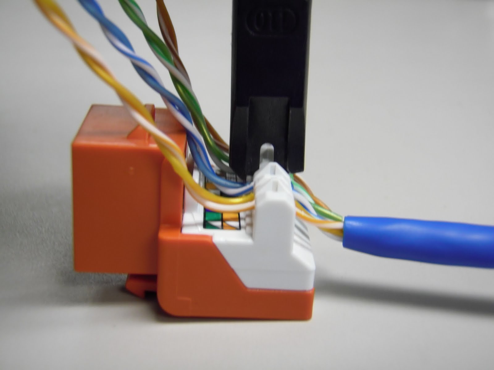 The Trench How To Punch Down Cat5e/Cat6 Keystone Jacks