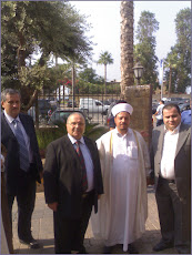 الشيخ جمال اسماعيل مع الداعية الدكتور محمد راتب النابلسي وابنه السيد وارف