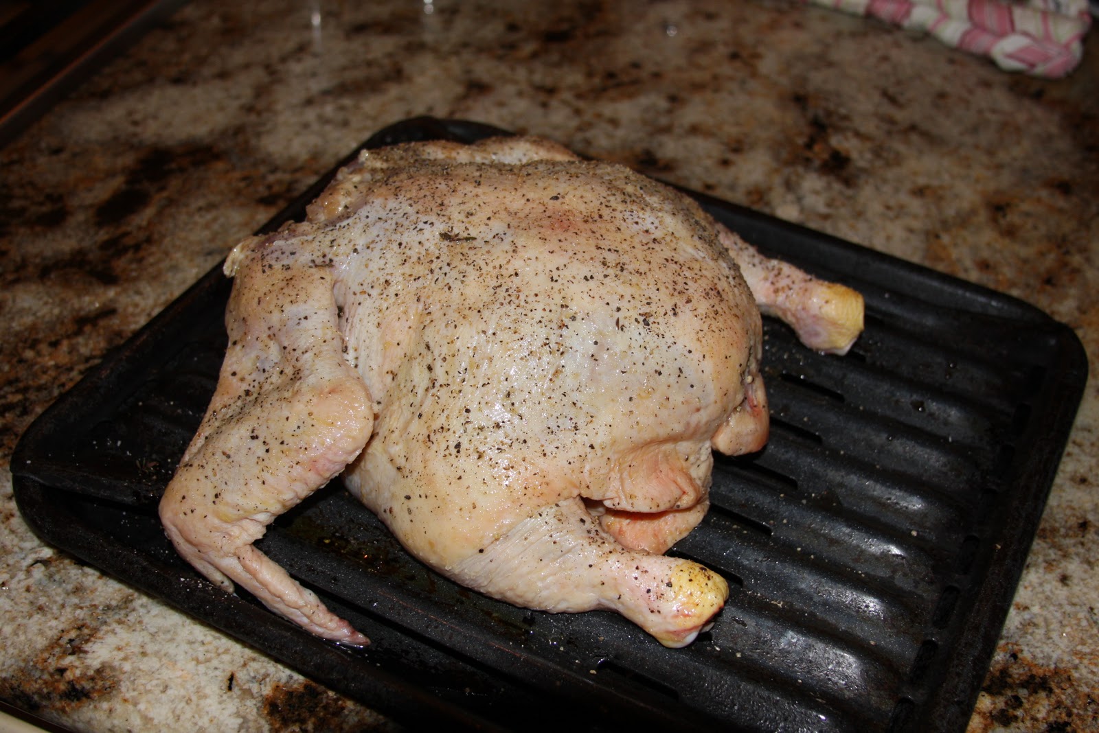 Food Wonk Convection Oven Whole Roast Chicken