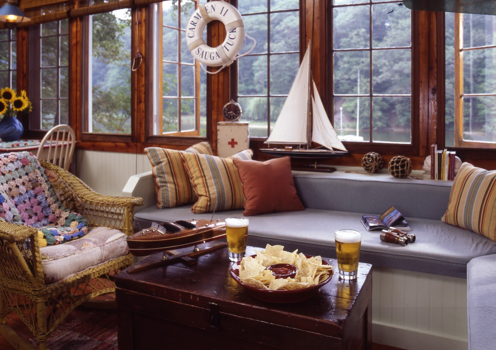 nautical themed living room pictures
