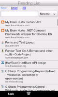LateReader - Windows Mobile Application