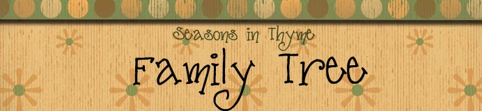 Seasons in Thyme Family Tree