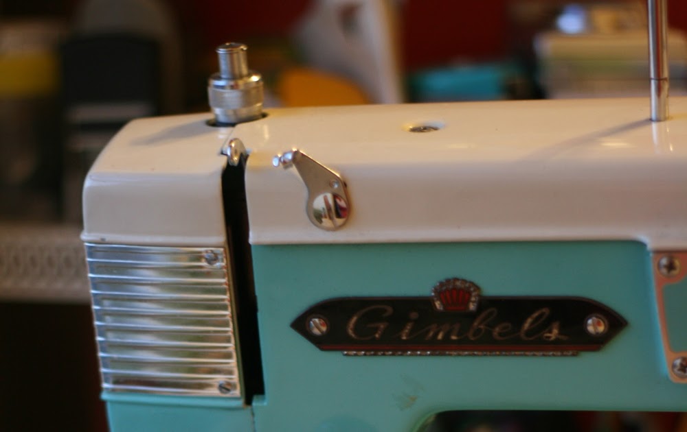 Your Secret Admiral's Library: Tools of the Trade: Gimbels Sewing Machine
