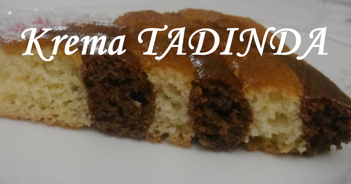 Krema TADINDA glutensiz zebra kek