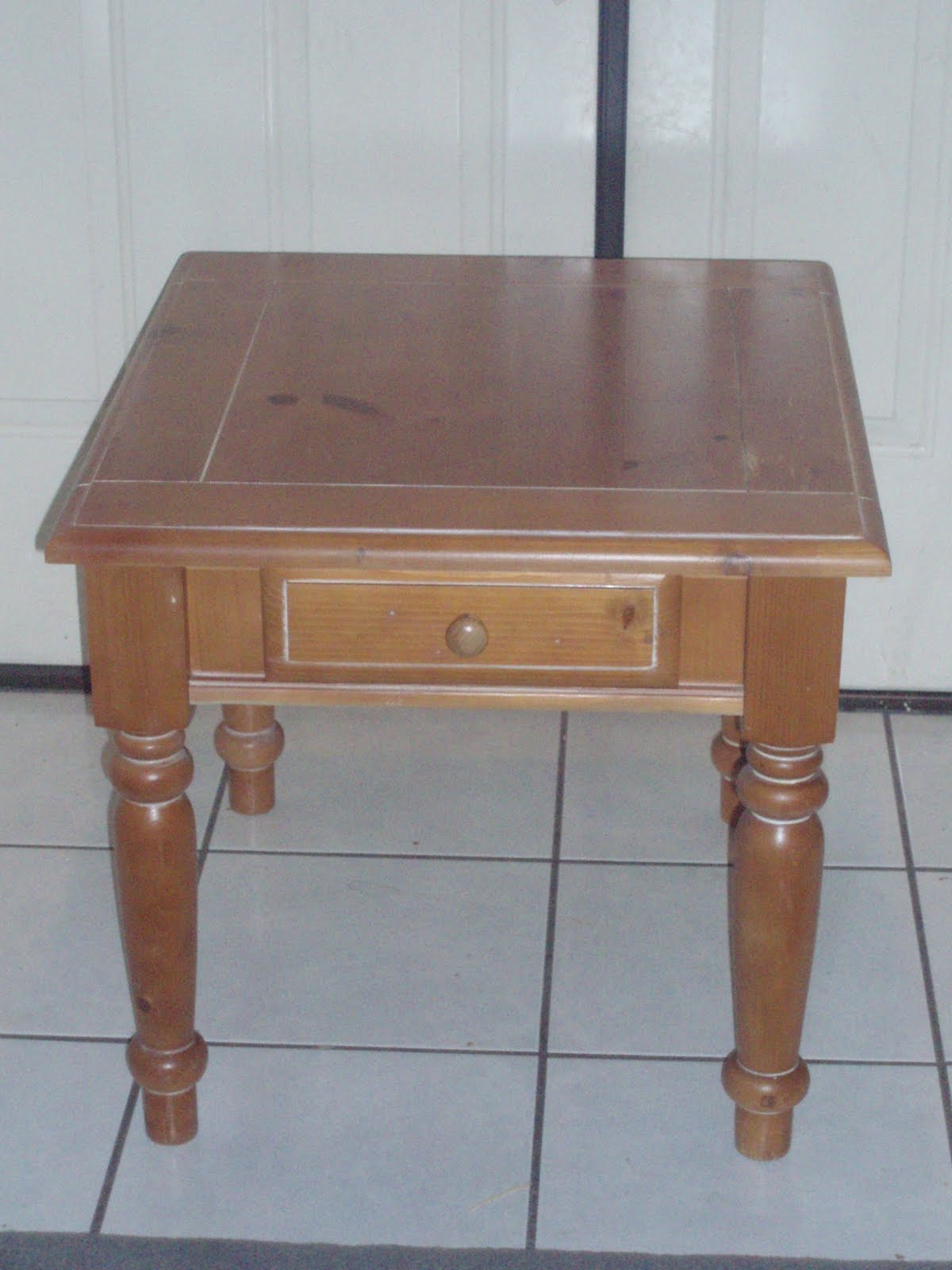 Revamped Home Furnishings Bedside table revamp