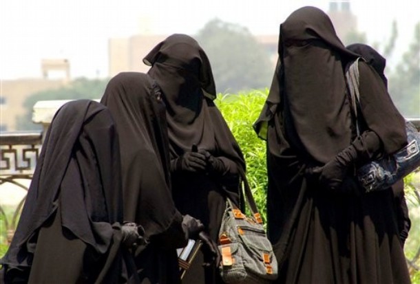 The only solution to uppity Western women is the burkha...