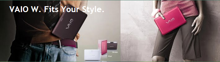 VAIO W. Fits Your Style.
