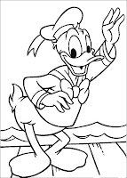 imagini carti de colorat ratoiul Donald id=