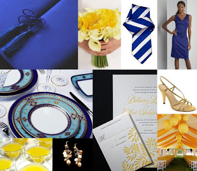 Photo 2 Yellow calla lily bouquet from The Knot Photo 3 Royal blue and 