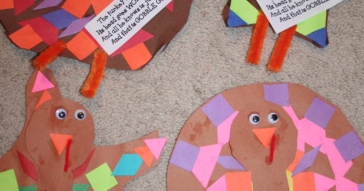 Mrs. Lee's Kindergarten: Symmetry Turkeys