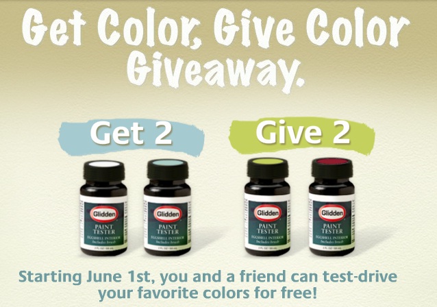 glidden paint colors on You A Chance To Test Drive Your Favorite Glidden Paint Colors For Free