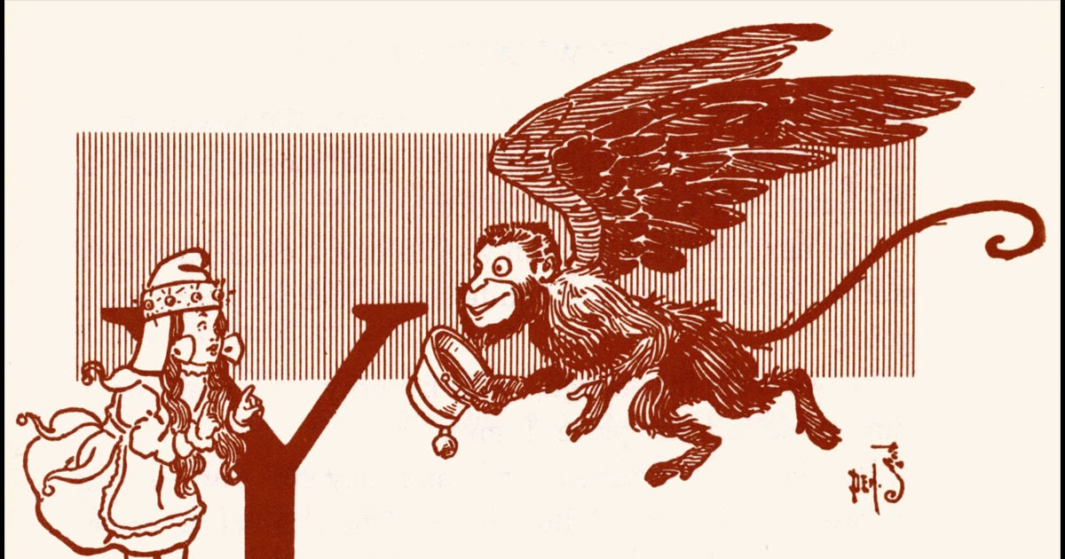 The Pictorial Arts Curse of the Winged Monkeys