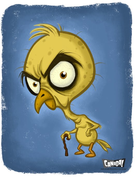 Bob Canada's BlogWorld Dirty Bird, aka Dirty Ol' Bird