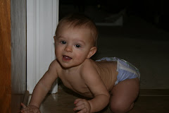 Crawling into the kitchen