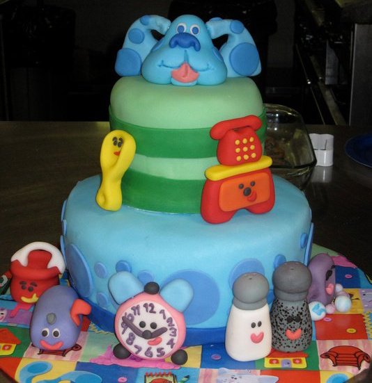 Blues Clues Cake