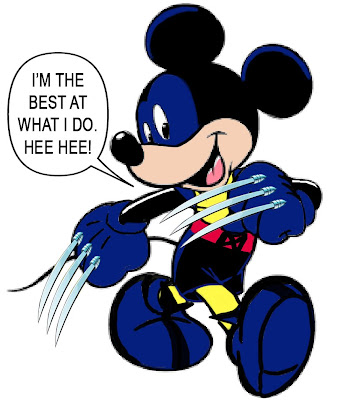 Wolverine Mickey Mouse