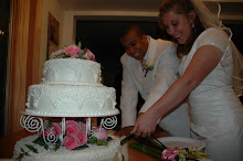 Cutting one of the Cakes!