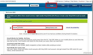Get Email, SMS And Orkut Scrap