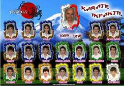 esta es mi orla de karate