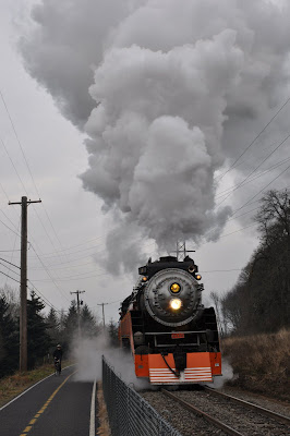 steam engine smoke