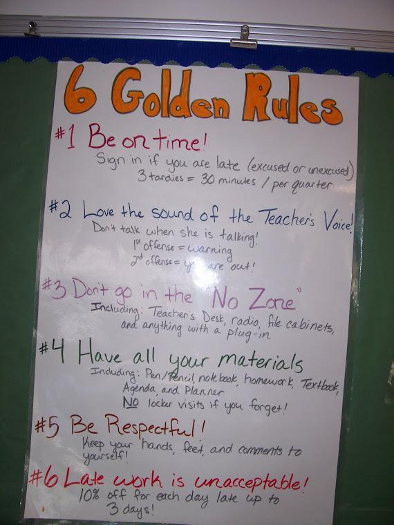 6 Golden Rules of the Classroom