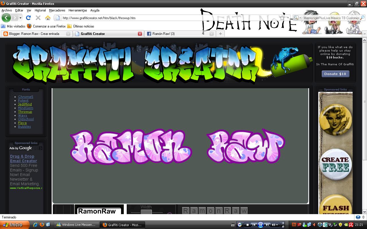 Graffiti Creador! GH+Desing [MU]