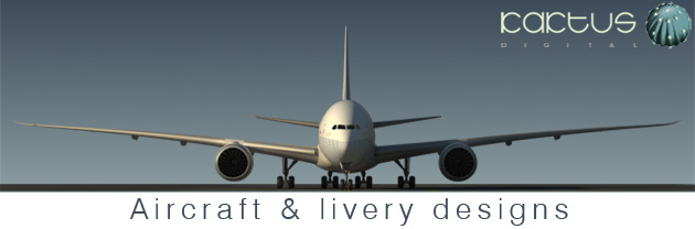 Kaktus Digital Airliner & Livery Designs