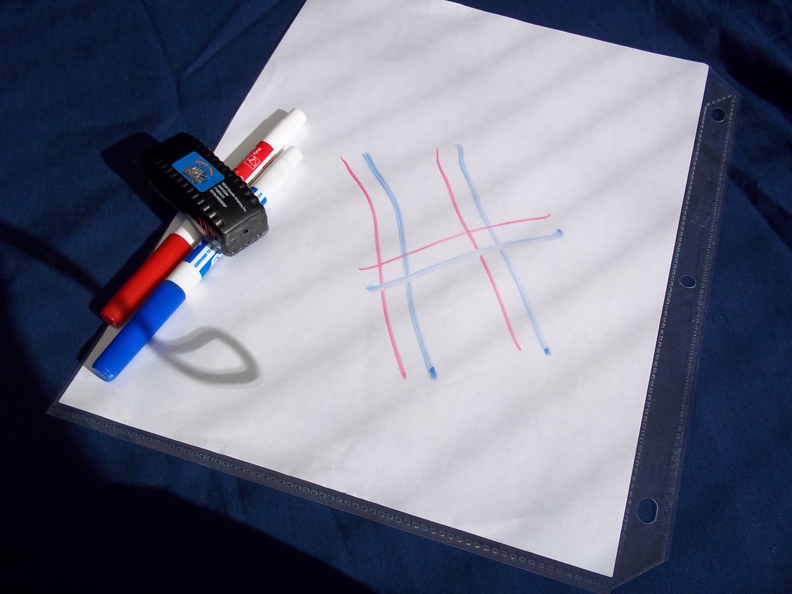 Brick by Brick Dry Erase Board Alternatives