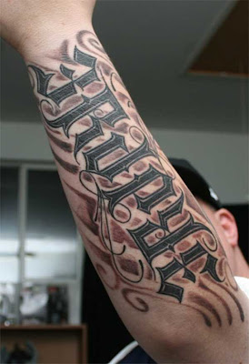 Ambigram Tattoo Design