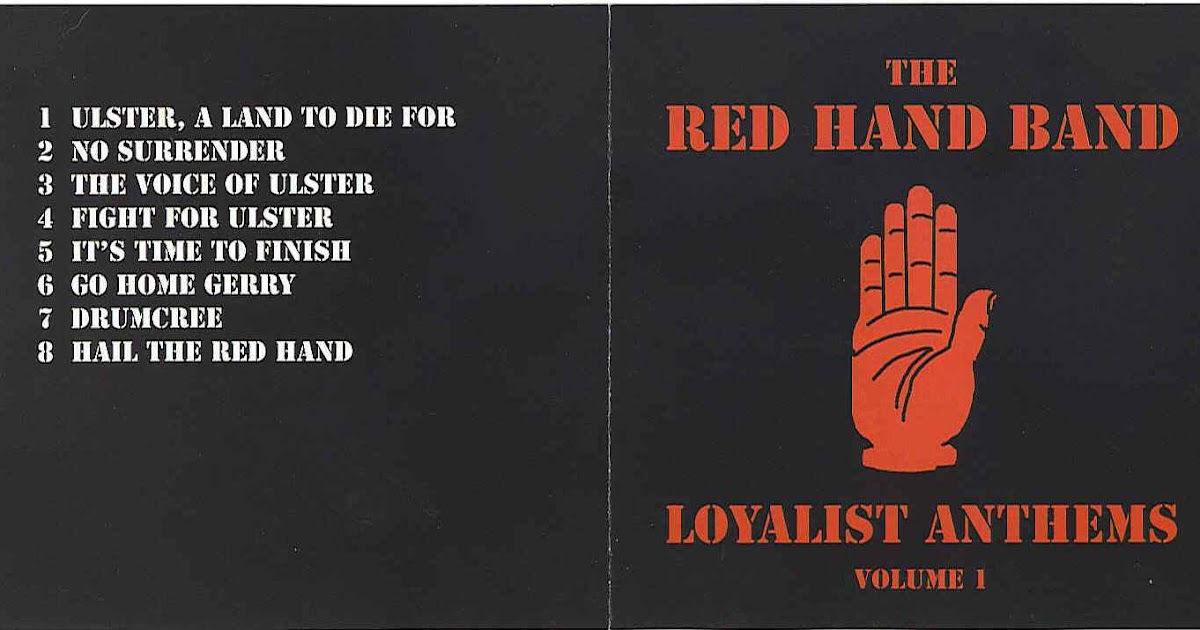 Combat Hellas The Red Hand Band Loyalist Anthems Volume 1