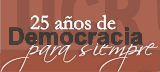 25 años de democracia